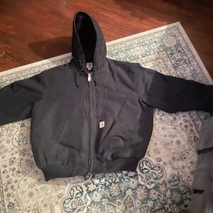 Carhartt Black Hooded Jacket